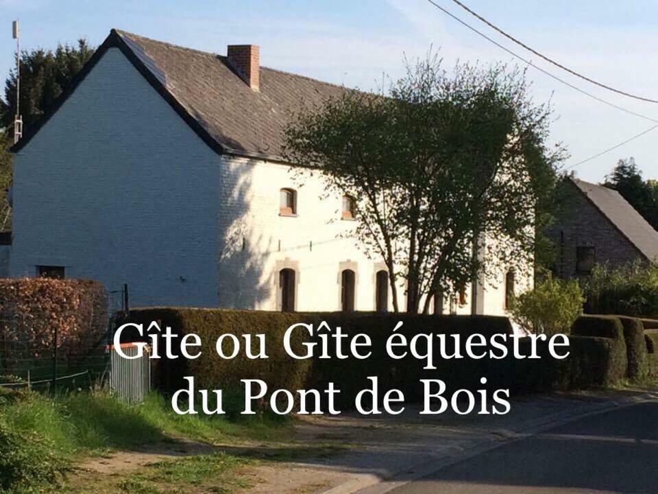 Gite Du Pont De Bois Thuin Екстер'єр фото